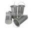 SS304 SS316L perforated plate stainless steel filter basket for pipeline duplex strainer