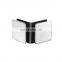 Frameless Glass Shower Door Clamp Fillet 90 Degree Bilateral Stainless Steel ss304 316 zinc alloy chrome