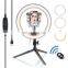6 8 10 12 14 Inch desktop LED Ring Light with tripod stand For Tiktok YouTube Video Live Broadcast