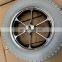 TOPMEDI electric wheelchair 12" rear air neumatic wheel