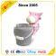 New design cow shape rubber pvc material pen holders type craft pen holder