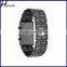 Men's Lava Black Stainless Steel Bracelet Watch Black and Blue LED Digital Watch WP002