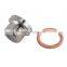 Carest M18 x 1.5mm Oxygen o2 Lambda Sensor blanking Plug Cap Stainless Steel Accessories Carbon FOR motorcycles and cars