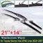 Car Wiper Blade for Toyota Soluna Vios XP40 Limo 2002~2007 2003 2004 2005 2006 Windscreen Windshield Wipers Car Accessories
