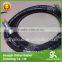Flexible rubber hydraulic hose with pipe fittings R1/R2