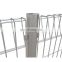 cheap garden fences/polyester coating roll top fence