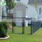 pvc coated/galvanized chain link fence gate for farm and playground designs