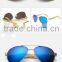 hand made wood temple metal frame classic men driving fishing sunglasses