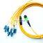 12 Cores MPO to LC Female Male Optical Fiber Patchcord Single mode G657A MPO Fan Out Fiber Optic Patch cord Fiber Jumper