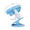 Flexible Mini usb battery powered air fresheners clip fan