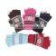 Acrylic Knit Warm Mittens Kids Winter Touchscreen Gloves Floral Jacquard Touch Sensor Gloves For Smartphone iPad Tablet PC