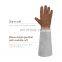 HANDLANDY Long Sleeve Cut Proof Landscaping Rose Pruning Leather Work Gloves Puncture Proof Garden Gloves Women