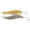 2.5/3.5/5/7/10/15g High Quality New Design Glow  In Dark Leech Luminous Metal Spoon Fishing