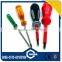 Plastic handle screw driver set