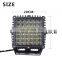 LED6360 spotBlack aluminum housing IP68 dc10-30v 9inch 360w square led driving light for Sport Utility 4WD 4X4 Mining Marine Car