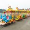 Electric train kids park train toys ride on train with track for kids