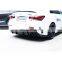 Car Auto Accessories Light Weight and High Strength Body Kits Dry Carbon Fiber Rear Bumper Canards For BENZ AMG A35