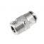 Professional Supplier YBPCF Male Connection Stainless Steel Push-in Fitting Pneumatic Connector