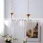 French style Modern luxury Living Room light hotel villa led lamp large round ceiling mounted pendant lights chandelier