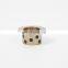 Customized CNC Sleeve Brass Bush Reducing Thread Flange Metal Copper Base Drill  Bushing