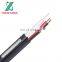 Coaxial cable CCTV Siamese RG59 with 2C power Cable Camera Monitor Communication cables