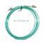 LC UPC to LC UPC Duplex 2.0mm LSZH OM5 Multimode Fiber Optic Patch cord Cable