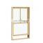 American style upvc double hung window  Competitive price windows