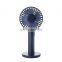 Hot Sale USB Rechargeable 2000mAh Battery Mini Portable Strong Wind Cooling Fan with Mirror Base for Girl