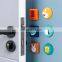 Fashion Cartoon Door stopper Doorknob Rubber Fender Lock Protective Pad Door Crash Pad Wall Protector Savor Shockproof Crash Pad