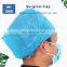 CE disposable non-sterile surgical cap medical non-woven scrub cap