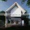 2 Storey Modern Steel Structural Prefab House Double Pitch Roof Design Well-insulated Concrete House in Denmark