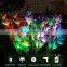 Outdoor Garden Solar Decorative Waterproof  Multi Color Lily Flowers Stake LED Lights