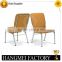 National Level Steel Yellow Church Chair,Pew