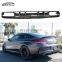 W205 C63 High Quality Carbon Fiber Rear Diffuser Lip Rear Bumper Lip For Mercedes Benz C Class C63 COUPE