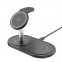 Best Selling 3-in-1 Charging Stand Wireless Charger Mobile Charging Cable Flexible night light for phone smart watch earphone