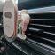15W Smartphone Car Mount Smart Car Wireless Charging Phone Holder Magnetic Attachment for Air Outlet