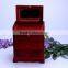 Creative desktop wooden storage box, drawer type jewelry storage box