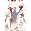 Wholesale Halloween Scary Window Clings & Bloody Door Covers for Haunted House Party Decor