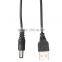 Best Promotion High Quality 1M 5v Usb To Dc Cable For LED Lamp