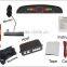 4 rear sensors Led parking sensor system Reverse backup with Beeper alarm