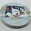 Pretty Hot Selling Round Metal Tin Tray