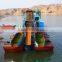 mini dredge for gold with river sand suction pump