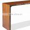 New Model Simple Design With Flower Wood Long Narrow Console Table For Wholesale