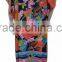 100% rayon boho floral summer dress long maxi skirt sundress