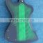 Musoo brand electric guitar custom Bass Guitar with neck-thru ebony fingerboard in Green