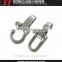 Stainless Steel adjustable shackle clasp , wholesale adjustable paracord d shackles