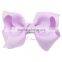 Lavender shabby satin ribbon hair bow- garment bow accessories- shoes bow decorate- lady's bow accessories