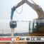 Highway Guardrail construction pile driver /pile hammer machine