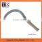 Steel Grass Tooth Sickle 34cm with Wooden Handle on Hot sale