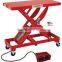 Mobile Manual Hydraulic Scissor Lift Table platform Trolley/hydraulic hand lift trolley